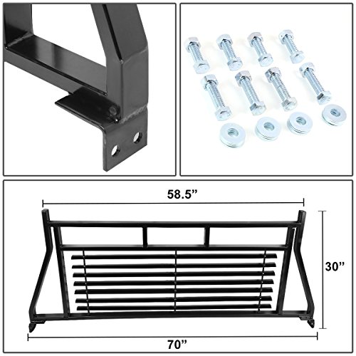 Ford F-Series/Super Duty Pickup Truck Window Protector Rack