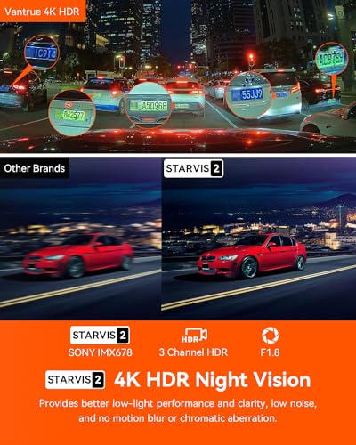 Vantrue N4 Pro 3 Channel 4K Dash Cam