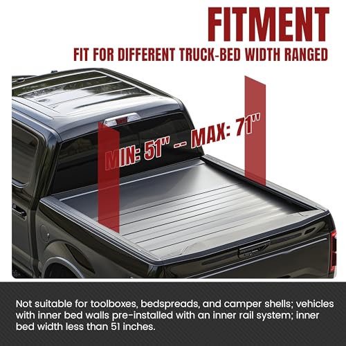Universal Extendable Truck Bed Ladder Rack 800lbs Capacity