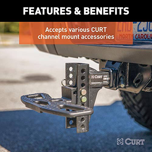 CURT 45900 Adjustable Trailer Hitch Ball Mount Kit