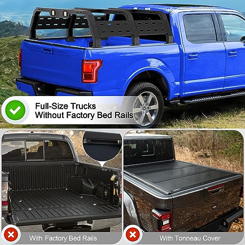 Adjustable Height Truck Bed Rack for Dodge, Silverado, F150