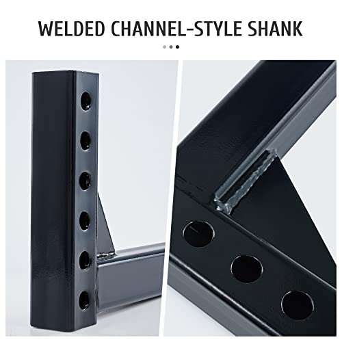 Adjustable Drop Hitch for 2.5 Ton Towing