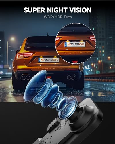 12" 4K Mirror Dash Cam for Cars & Trucks