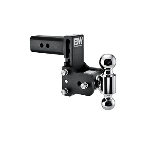 B&W Trailer Hitch Adjustable Tow & Stow Ball Mount