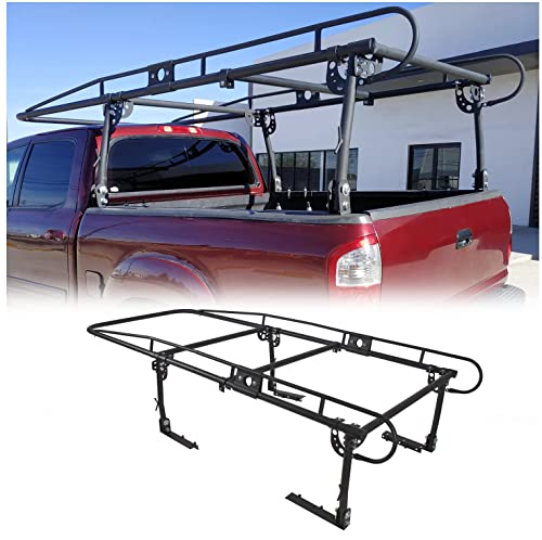 Adjustable Truck Contractors Rack for Ladders and Equipment