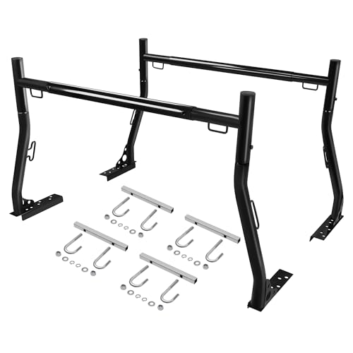 Extendable Heavy Duty Truck Bed Ladder Rack 800Ibs