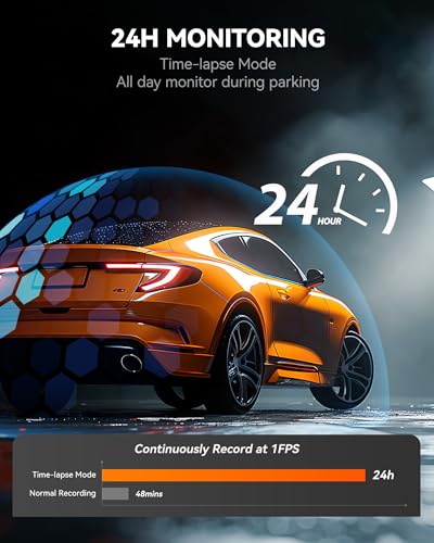 12" 4K Mirror Dash Cam for Cars & Trucks