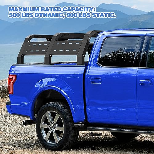 Adjustable Height Truck Bed Rack for Dodge, Silverado, F150