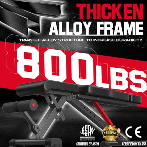 Keppi Adjustable Weight Bench - Full Body Strength Training