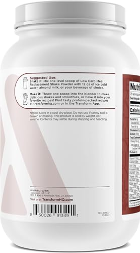 Chocolate Meal Replacement Shake Powder - Gluten Free