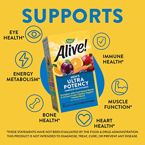 Men's Nature's Way Alive! Ultra Multivitamin