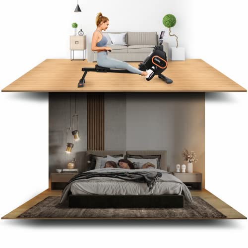 Quiet Home Magnetic Rowing Machine - 350LB Capacity