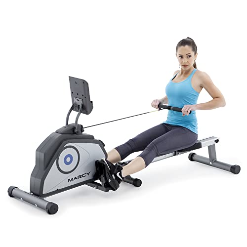 Foldable Magnetic Rowing Machine with 8 Levels Resistance