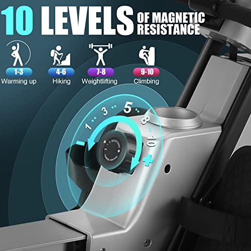 Foldable Magnetic Rowing Machine - ANCHEER