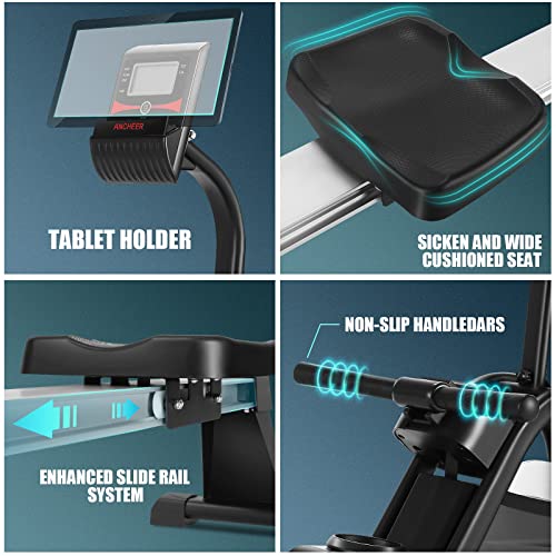 Foldable Magnetic Rowing Machine - ANCHEER