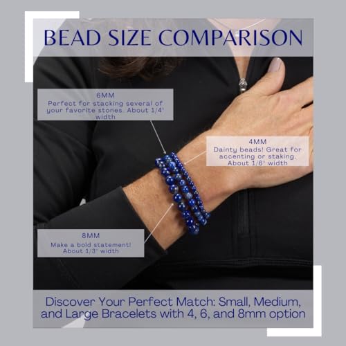 Citrine Gemstone Beaded Bracelets - Small Size