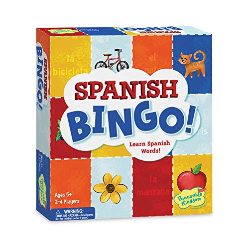 Spanish Bingo Game - Learn Language with Kids