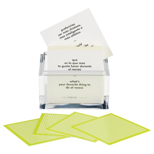 Family TableTopics - Fun Spanish Question Card Game