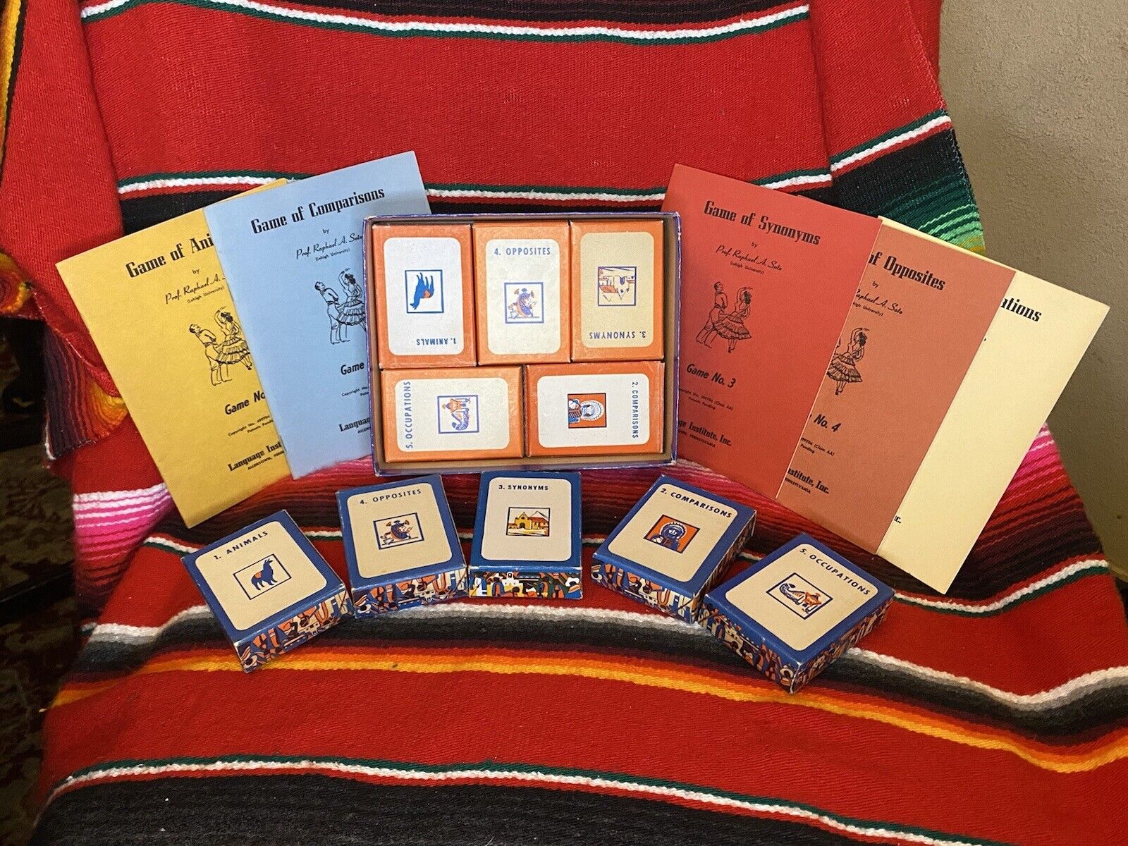 Retro Spanish Learning Game