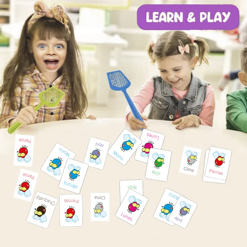 Spanish Sight Words Game | 108 Fly Words Swat