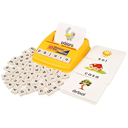 Spanish Literacy Wiz Spelling Game - Lowercase Flash Cards