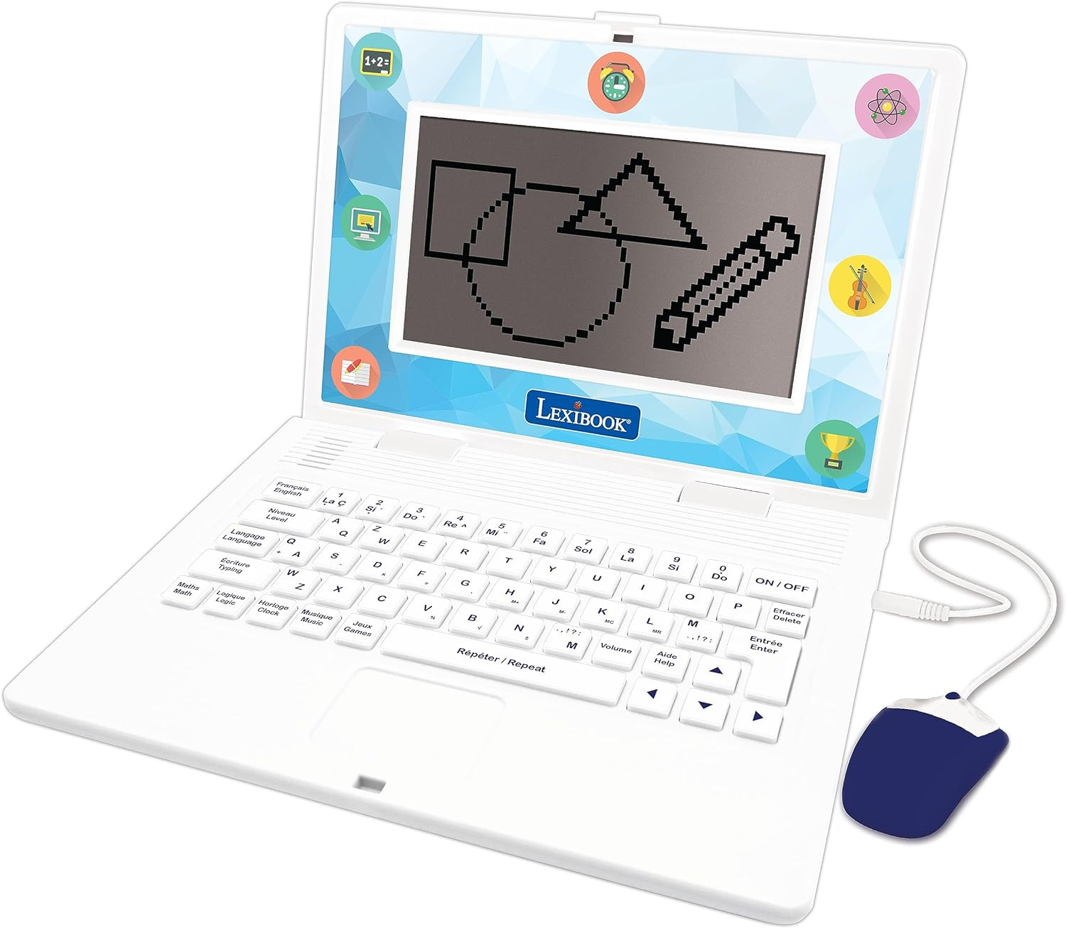 Bilingual Educational Kid's Laptop - English/Spanish, 170 Activities