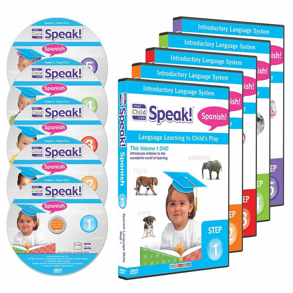 Spanish Deluxe Kit for Your Baby's Learning