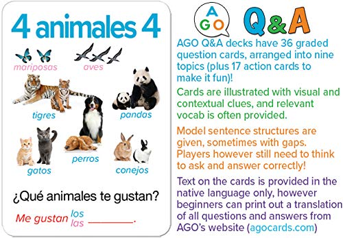 AGO En Español Card Game: Fun for Beginners!