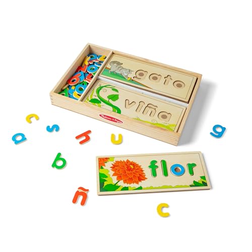 Melissa & Doug Spanish See & Spell Educational Toy
