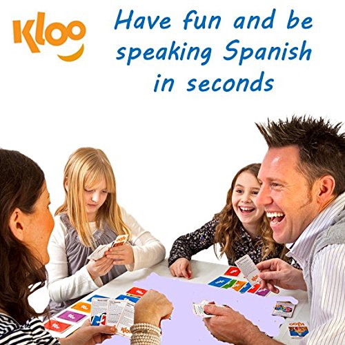 KLOO Spanish Food & Drink Card Game for All
