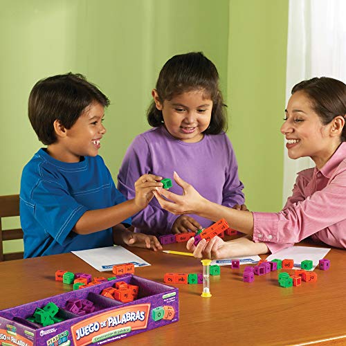 Spanish Reading Rods Word Game - Learn Vocabulary