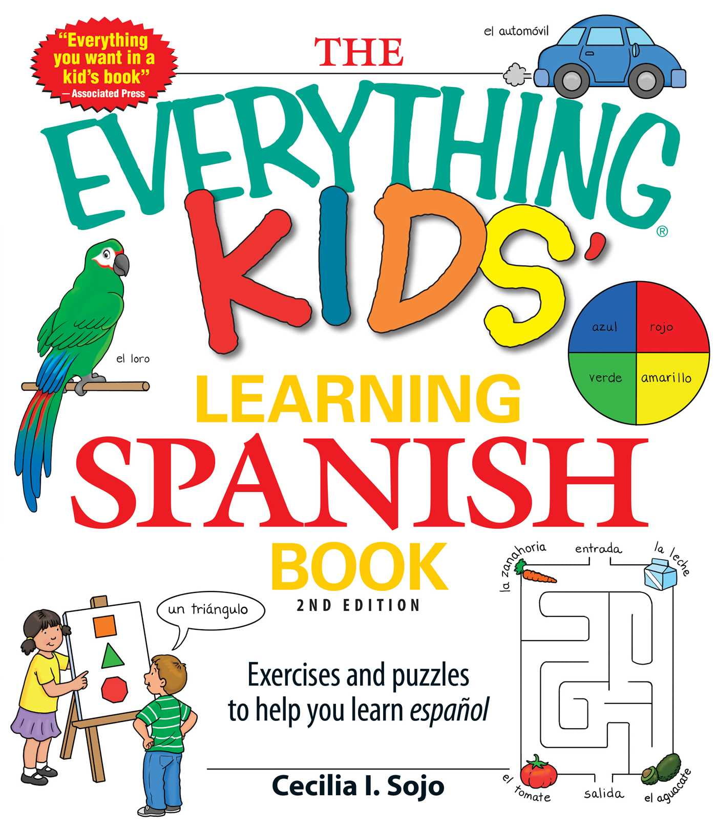 The Everything Kids' Learning Spanish Book: Games & Puzzles