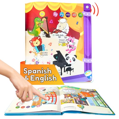 Bilingual Learning Book & Toy for Spanish-speaking Toddlers