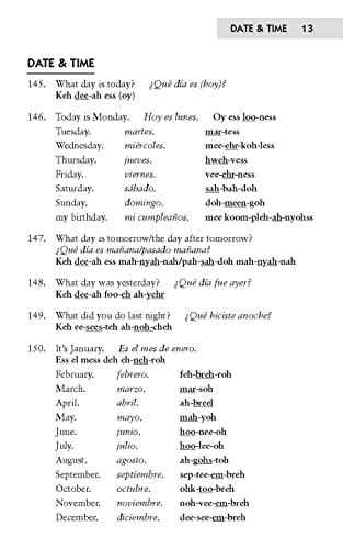 New Edition Easy Spanish Phrase Book: 700+ Phrases