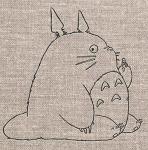 Totoro Cloth Cover Sketchbook Journal Ghibli