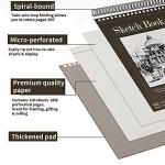 Top Spiral Bound Sketch Pad - 100 Sheets