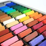 Soft Chalk Pastels with 64 Colors