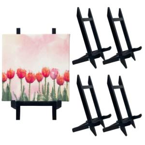 Black Tabletop Easel - Set of 4