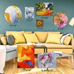 14-pack primed canvas for painting