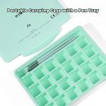 24-Color MIYA Gouache Paint Set with Jelly Cups