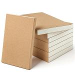 IANFAN 8-Pack A5 Blank Sketchbooks, 256 Pages