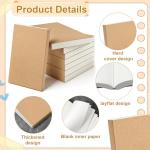 IANFAN 8-Pack A5 Blank Sketchbooks, 256 Pages