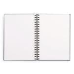 Black Spiral Mixed Media Sketchbook - 7 x 10