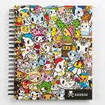 Tokidoki Spiral Hardcover Blank Sketchbook, 9 x 11-Inches