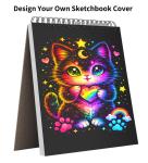 Soucolor Spiral Bound Sketchbook - 100 Sheets