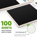 Soucolor Spiral Bound Sketchbook - 100 Sheets