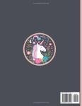 Cute Unicorn Kawaii Large Sketchbook with Blank Pages
