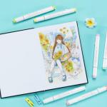 Ohuhu Double-Sided Marker Pad for Artists