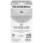 Ticonderoga Pastel Color Erasers, 15 Pack