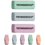 Ticonderoga Pastel Color Erasers, 15 Pack